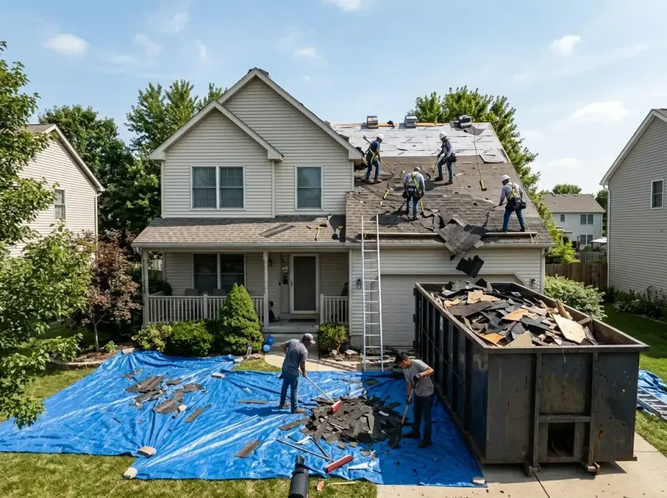 roof-replacement-debris-remova-004 — frequently asked questions, Cheapest Dumpster Rentals in Sheffield Lake, OH